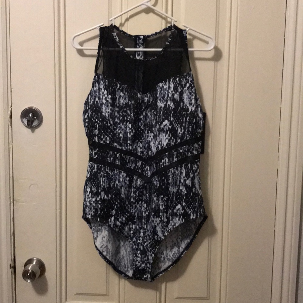 NWT Aqua Green - One-Piece Swimsuit, XL